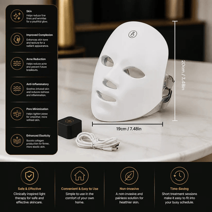 dermaluxe™ LED Therapy Facial Mask