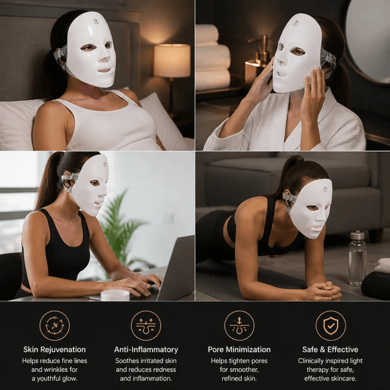 dermaluxe™ LED Therapy Facial Mask