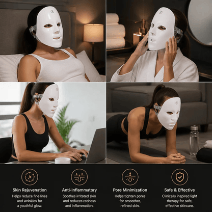dermaluxe™ LED Therapy Facial Mask