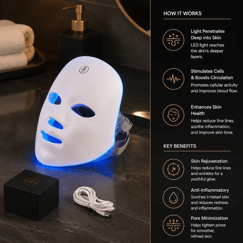 dermaluxe™ LED Therapy Facial Mask